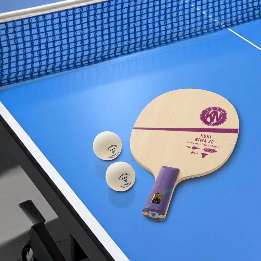 VICTAS Table Tennis Pen Racket, Koki Niwa, ZC Inner, CHN, Chinese Style, 310533