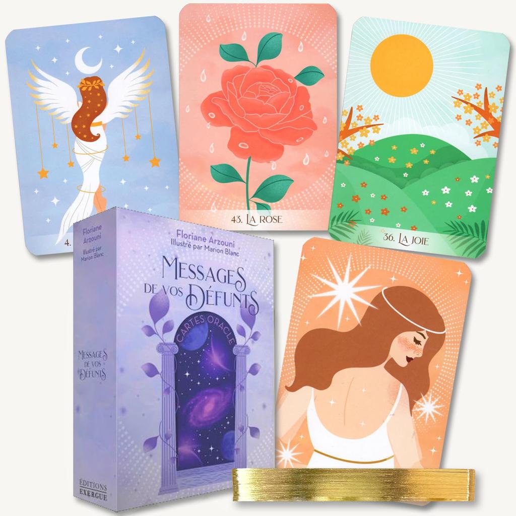 [Authentic] Messages from the Deceased [Oracle Card Meanings with Japanese List] Tarot Fortune Telling