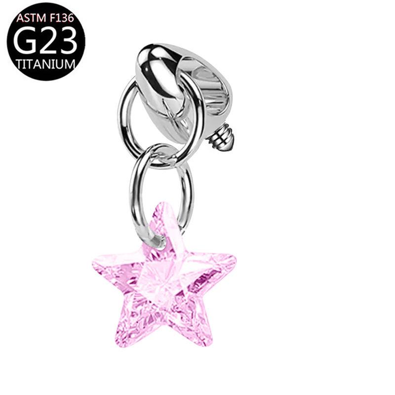 

Титановый сплав Пуля Головка Подвеска Капля воды G23 Титановый пирсинг для тела Ювелирные изделия Сделай сам Вертикальные серьги-гвоздики