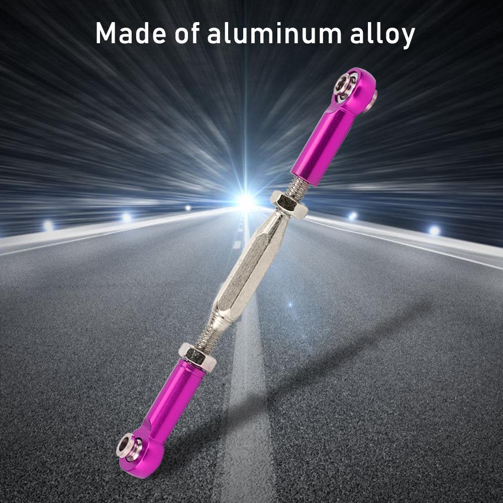 6 pcs 81mm Aluminum Servo Links Tie Rod Set for RC Car Accessories