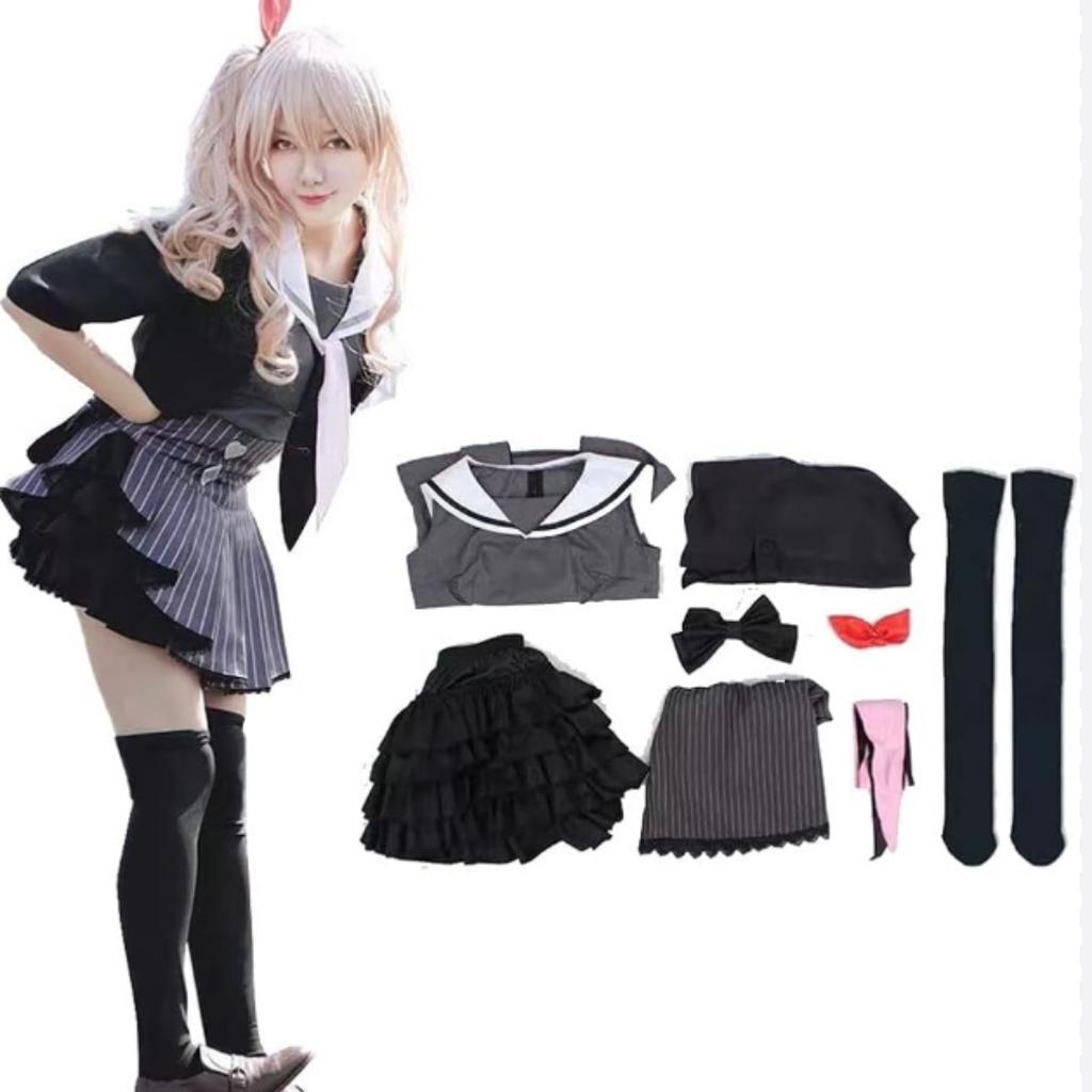 Akiyama Mizuki Cosplay Costumes, Colorful Stage Gowns, Halloween Party Costumes, Full Set