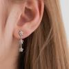 OVLA Dots Flower Drop Earring_drop JE018