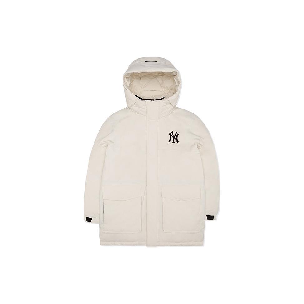 MLB Down Jacket Long Unisex Cream 3ADJEC526-50CRS L