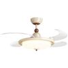 NuFeng 42-inch Integrated Ceiling Fan Light with Xiao Ai