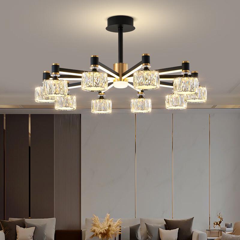 oeny Modern K9 Crystal Chandelier