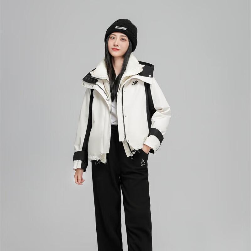 YAYA 2024 New Women's Korean Style Loose Short Down Jacket