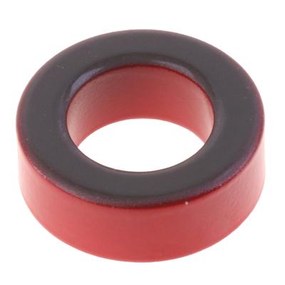 Núcleos toroidales de ferrita de hierro T157-2 de 40 x 24 x 14,5 mm para inductores con núcleo de polvo de hierro y anillo rojo de baja permeabilidad.
