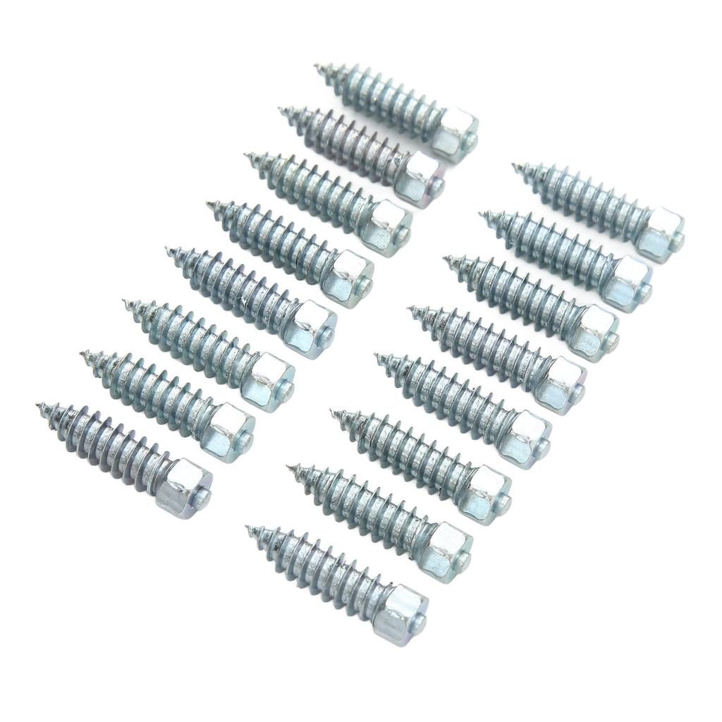 100pcs Tire Spikes M8 Excellent Grip Anti Slip Wheel Tire Stud Universal for Loader Skid Steer Forklift