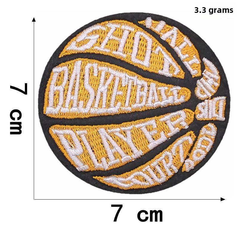 Jianxing Cross-Border Sports Embroidery Patch for Clothing Decoration