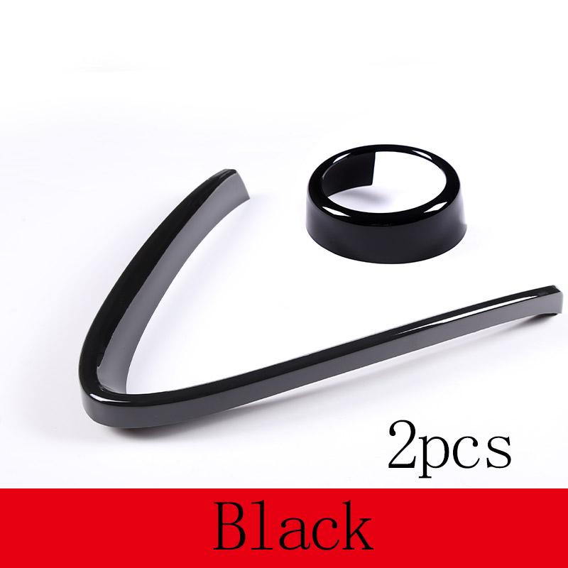 For Alfa Romeo Giulia Stelvio 2017 2018 2019 2020 2021 2022 ABS Carbon Fiber/Red/Black Front Grill Decoration Frame AccessoriesDA4