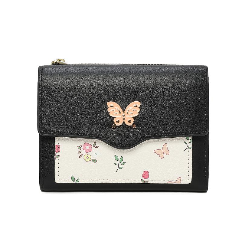 Wallet Student Female Wallet New Small Wallet Short Women's Change Bag Wallet Women's Premium Sense