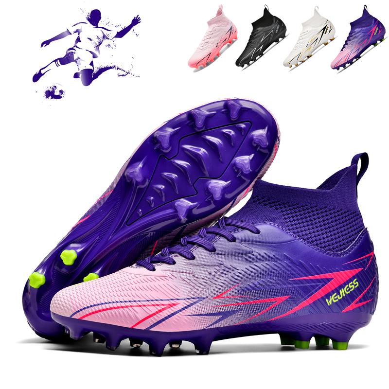 Unisex Fußballschuhe Outdoor/Indoor Jungen Mädchen Fußballschuh Professionelle Futsal Fußballtraining Turnschuhe