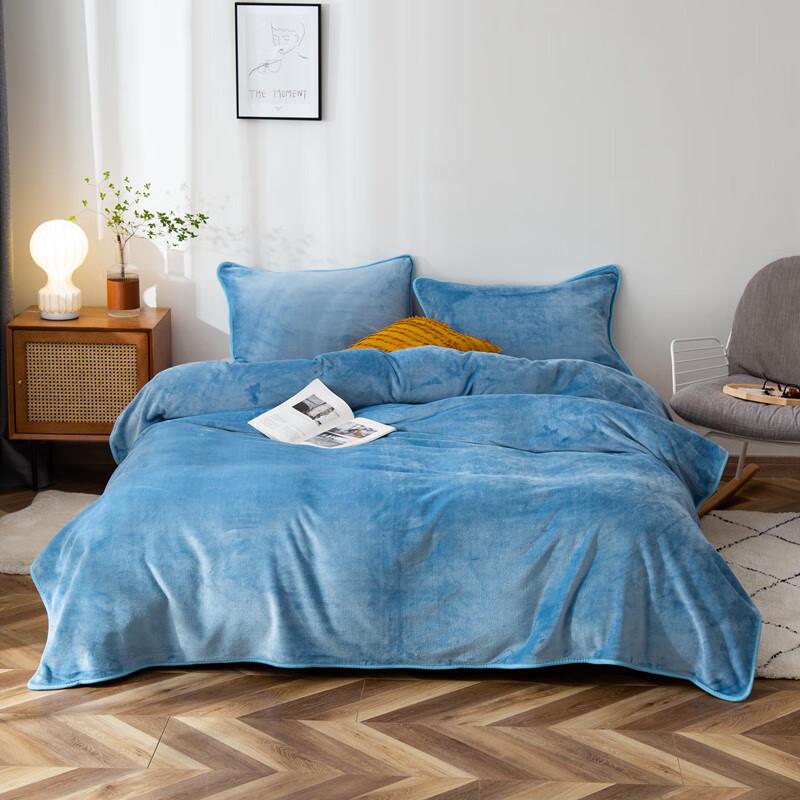 Yuanzhiwei Winter Warm Thick Flannel Blanket