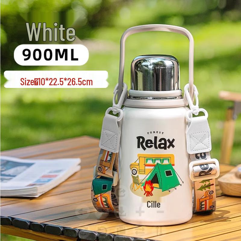 Xile 900ml Stainless Steel Insulated Tea Mug