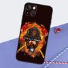 Firefighter Fire Fireman Phone Case For iPhone 16 15 Pro Max 12 13 Mini 11 14 Pro Max XR 16 15 Plus 16e Cover Coque