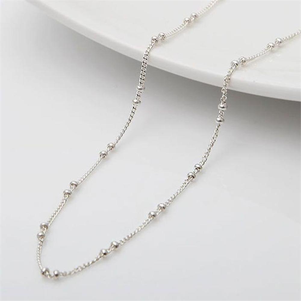 [Onoma] Onm 92.5 Silver Twin Ball Necklace (9594298)