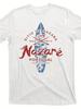 Lisbon Portugal Retro Surf Graphic T-Shirt Vintage Beach Surfing Tee