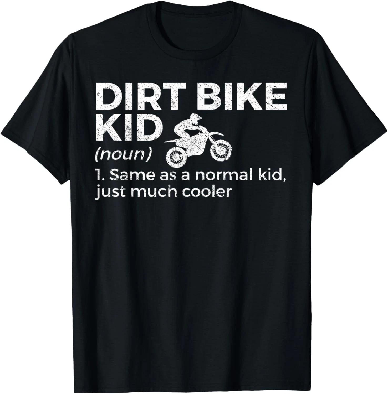 

Dirt Bike Kid Definition Motocross T-Shirt Small M