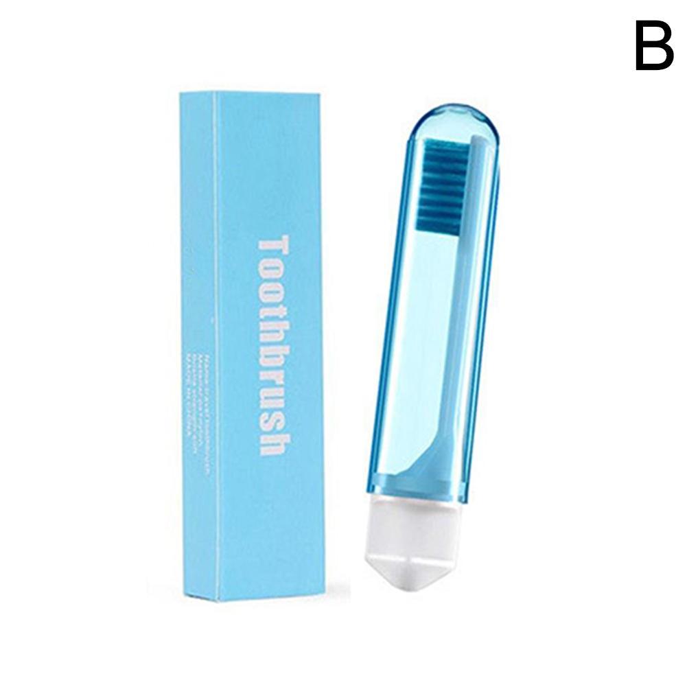 Portable Folding Travel Toothbrush Super Soft Bristles Easy To Carry Oral Care Tool Camping Hiking Outdoor Essentials Compact