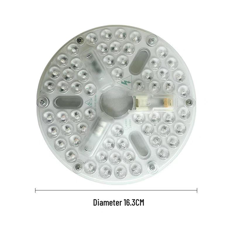 

Dimmable LED Ceiling Fan Light with Remote & Magnetic Clips