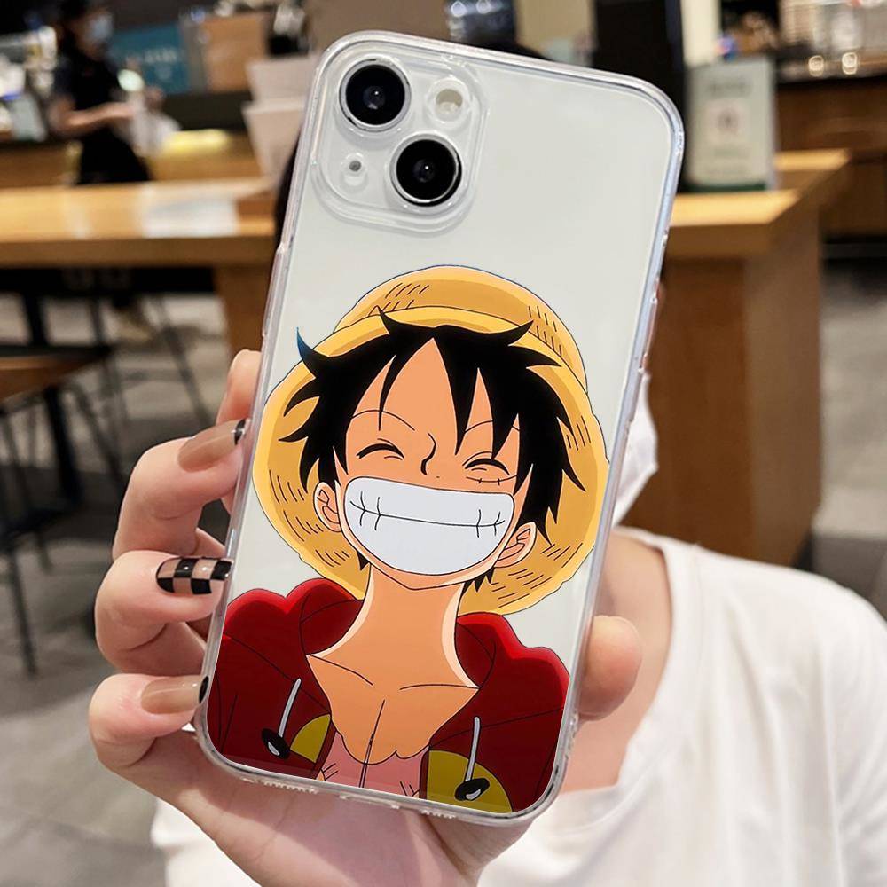 E-41 One Piece Luffy Hülle für Samsung A04S A05 A14 A06 A51 A15 A16 A12 S20 S21 S24 Ultra A55 A54 OPPO Reno 8 5 A22 A23 A25 A35 A34 A52 A11