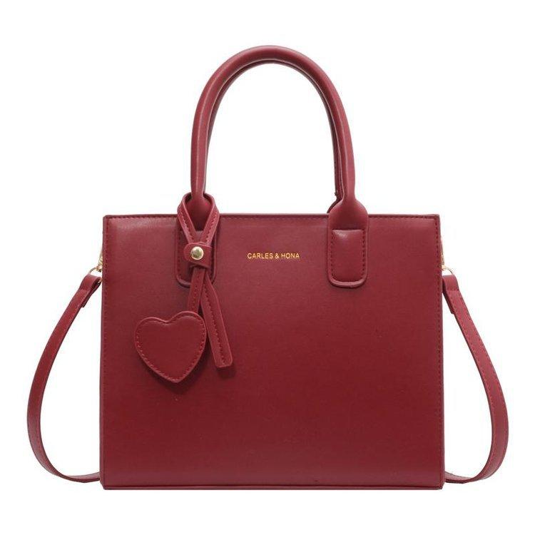 Wedding Bag High-end Messenger Bag Women's Bag 2025 New Bridesmaid Bag Handbag Red Wedding and Bride Bag