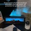 Fireplace Aroma Diffuser With 3d Flame Effect And Remote Control For Home Ambiance