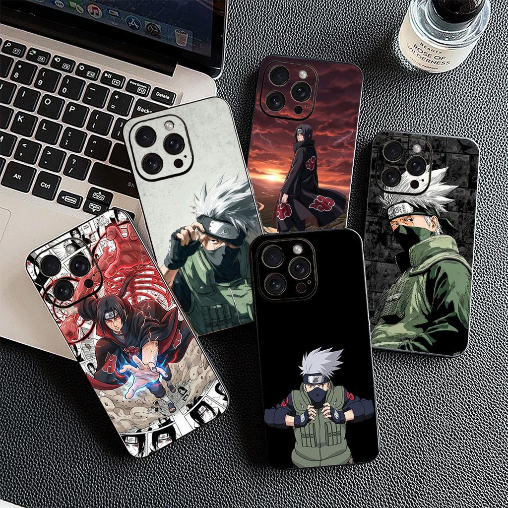 for Samsung Galaxy S10 S8 S9 Plus A33 A34 A31 70 A71 A72 Note 20 9 8 S10E Phone Cover Case Sasuke Uchiha Itachi Narutos Kakashi