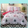 Luxurious Father Christmas Duvet Cover Quilt Cover For Single Double And King Size Beds