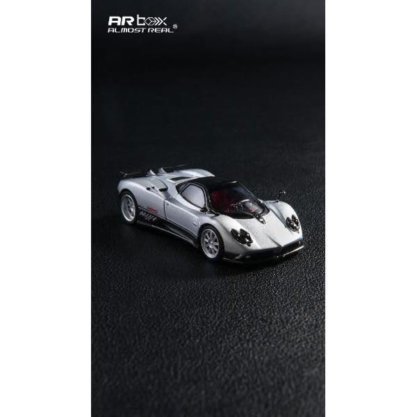 Almost Real 1/64 Pagani Zonda F 2005 Grigio Mercurio (Finished Model)