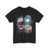 3 Ferret Moon Howling Ferret Head T-shirt , 3 Ferret Moon Howling ,meme Ferret Shirt Animal Lover , Three Ferret Moon Howling T-shirt