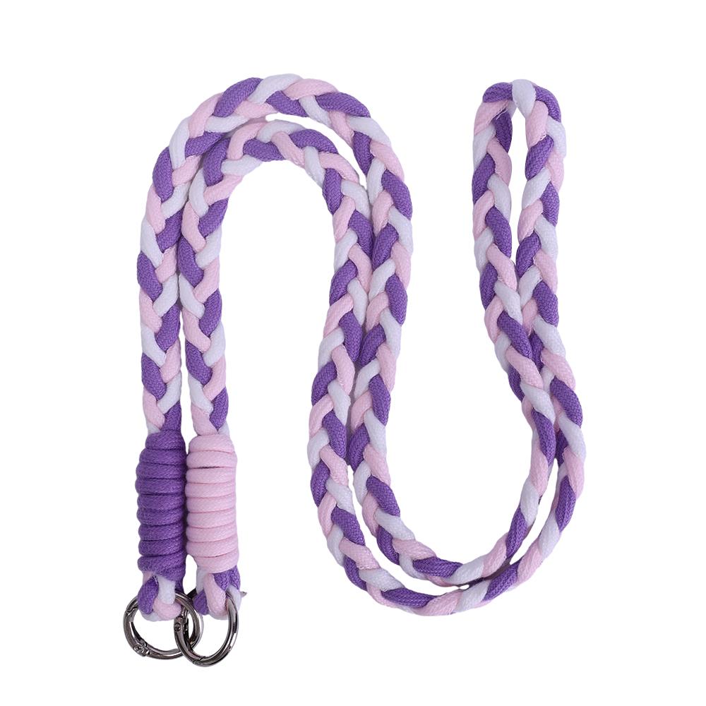 Braided Phone Lanyard Crossbody Phone Strap with Tether Tab Anti-lost Neck Wrist Hanging Rope Universal Mobile Phone Lanyards