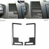 NEW Carbon Fiber Middle Air Vent Outlet Cover Trim Fit For Nissan 350Z 2003-2009