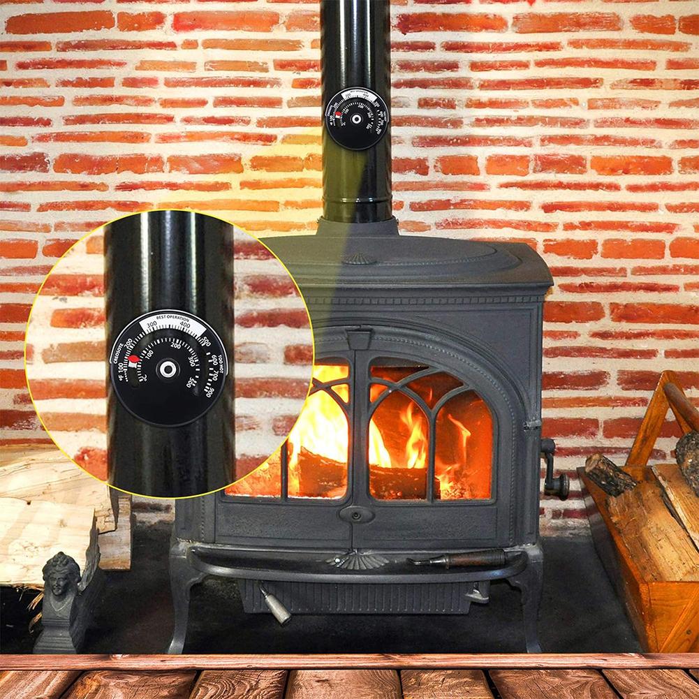 6-listý kamnový ventilátor pro krbové kamna Vysoce účinný Tichý krbový ventilátor Pro kamna na dřevo