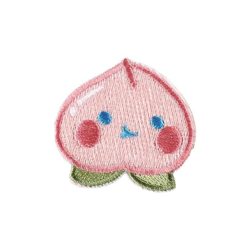 Embroidery Label Embroidery Sticker DIY Hand Account Self-patch Patch Patch Clothing Accessories Cartoon Rabbit Food Cloth Sticker