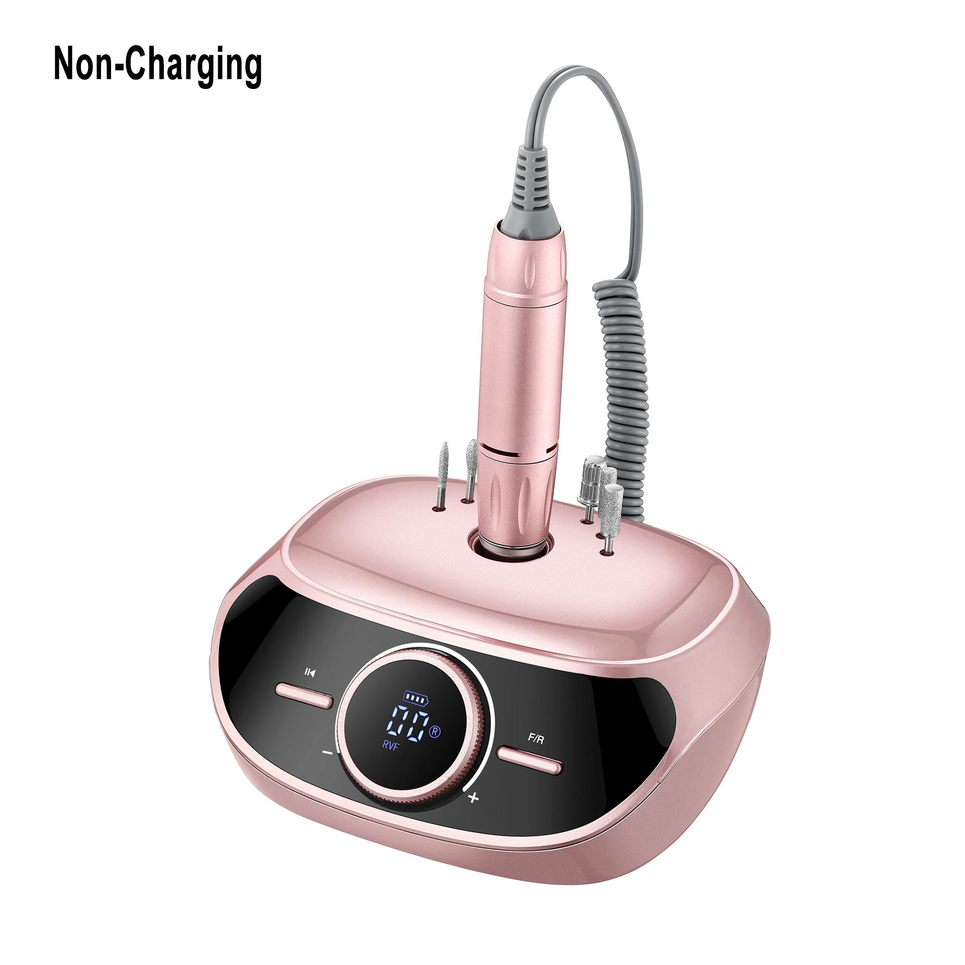 Portable USB rechargeable nail polish pen manicure nail remover DIY manual electric nail polisher manual electric nail polisher розовый