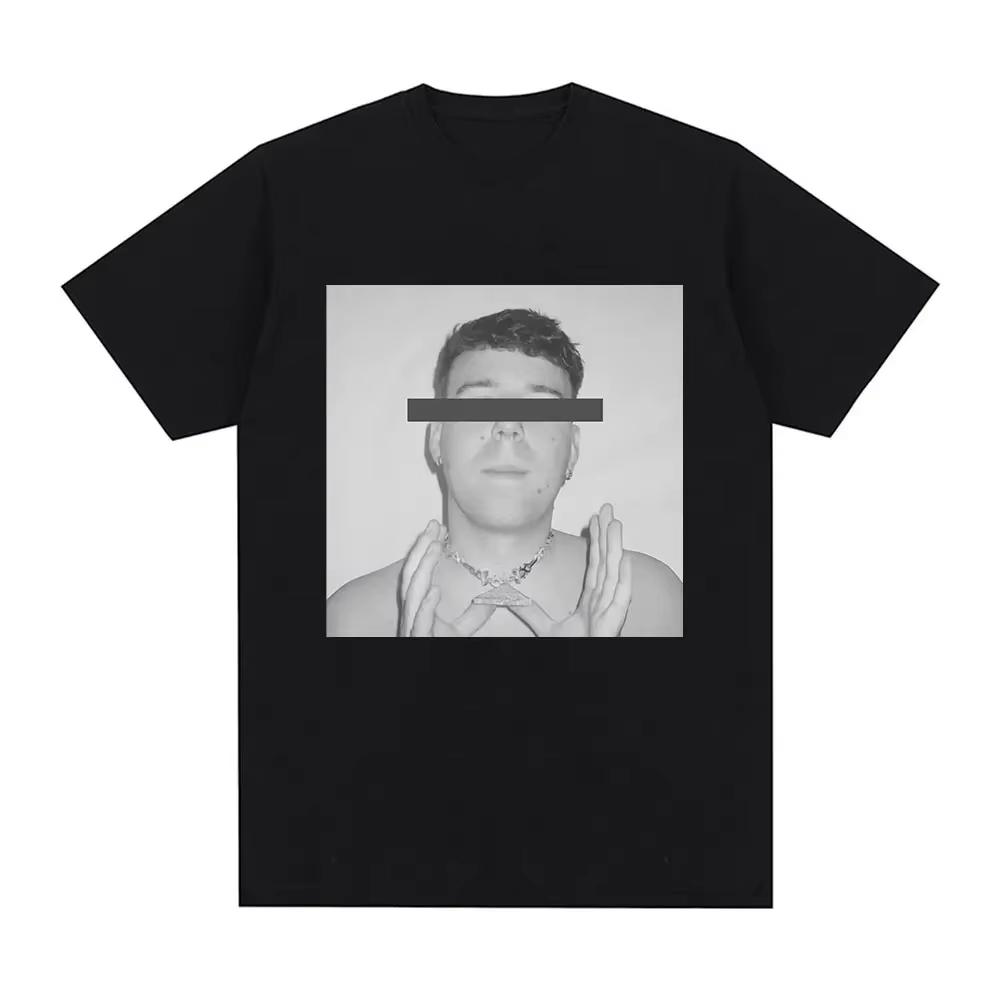 2026 Rapero Quevedo divertida camiseta gráfica ropa casual de estilo hip hop camiseta casual neutral S