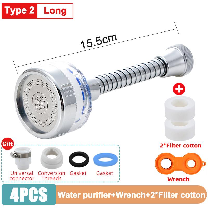 Kuchyňský filtrační prvek Baterie Vodní Filtr S Pp Bavlna Čistička Filtrace Pro tvrdou vodu Koupelna Tlaková filtrace