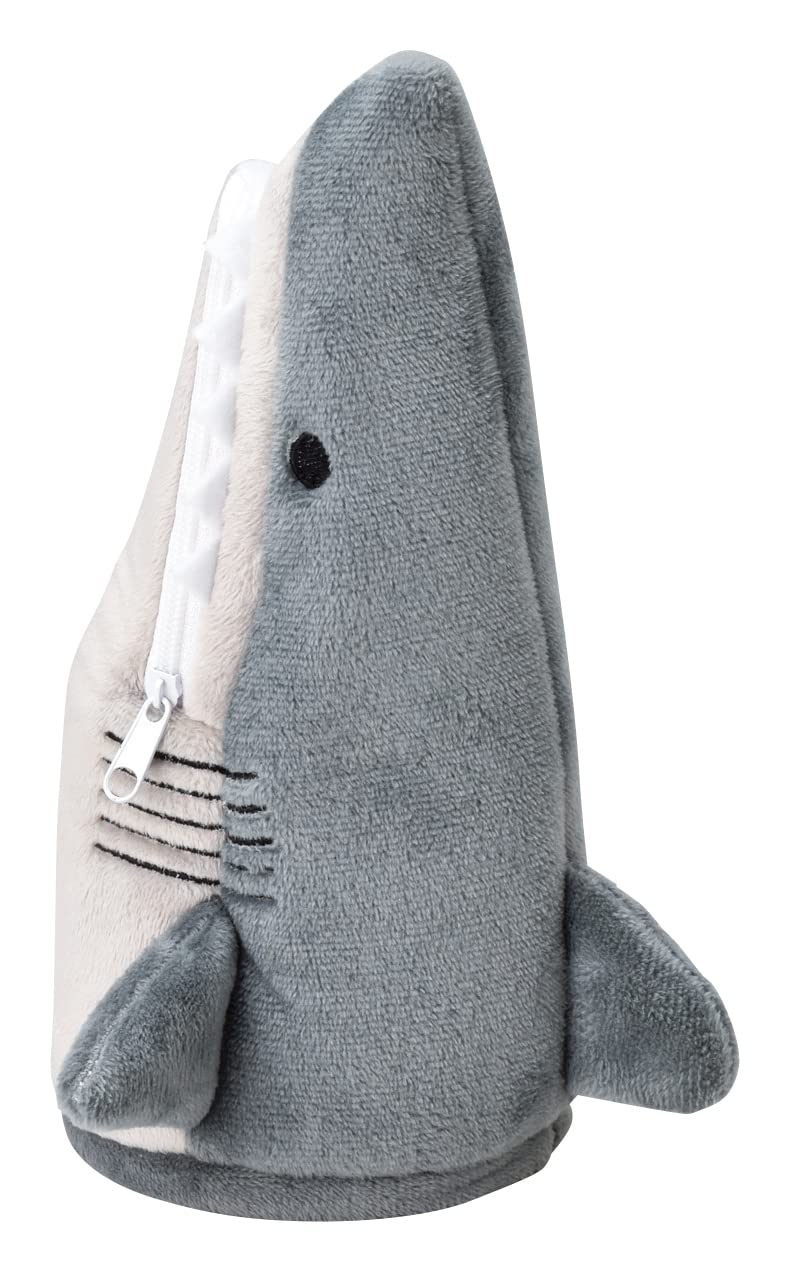 

Seto Craft Stand Pencil Case (Great White Shark) SF-5893 Gray 14W*13L*21H