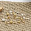 Moada 925 Silver Bling Shining Ball Earrings