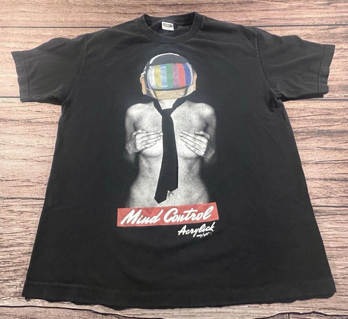 Daft Punk Janet Jackson Mind Control Retro Style T shirt S-5XL vtg S