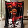 Soft Flannel Blanket Lightweight Cozy Bedroom Living Room CoverNeon Genesis Evangelion