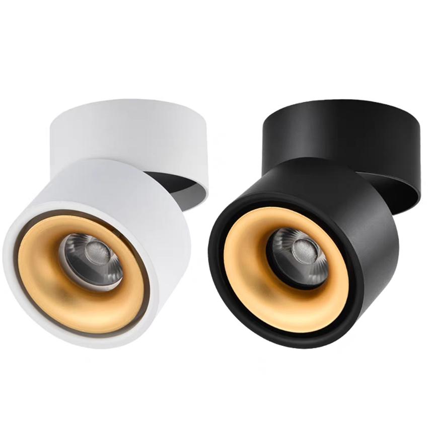 12w LED Home Lamp for Clothing Store, Modern Simple Lights, Surface Mount COB, Wall Display Spotlights,