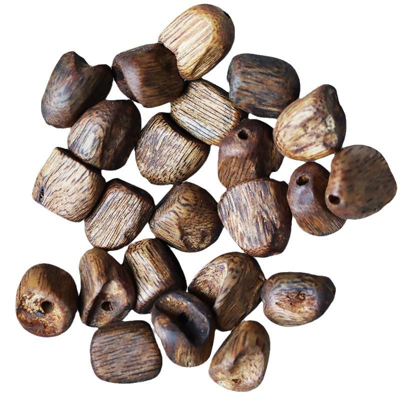Natural Nha Trang Agarwood Single Irregular Bead DIY Bracelet Accessory