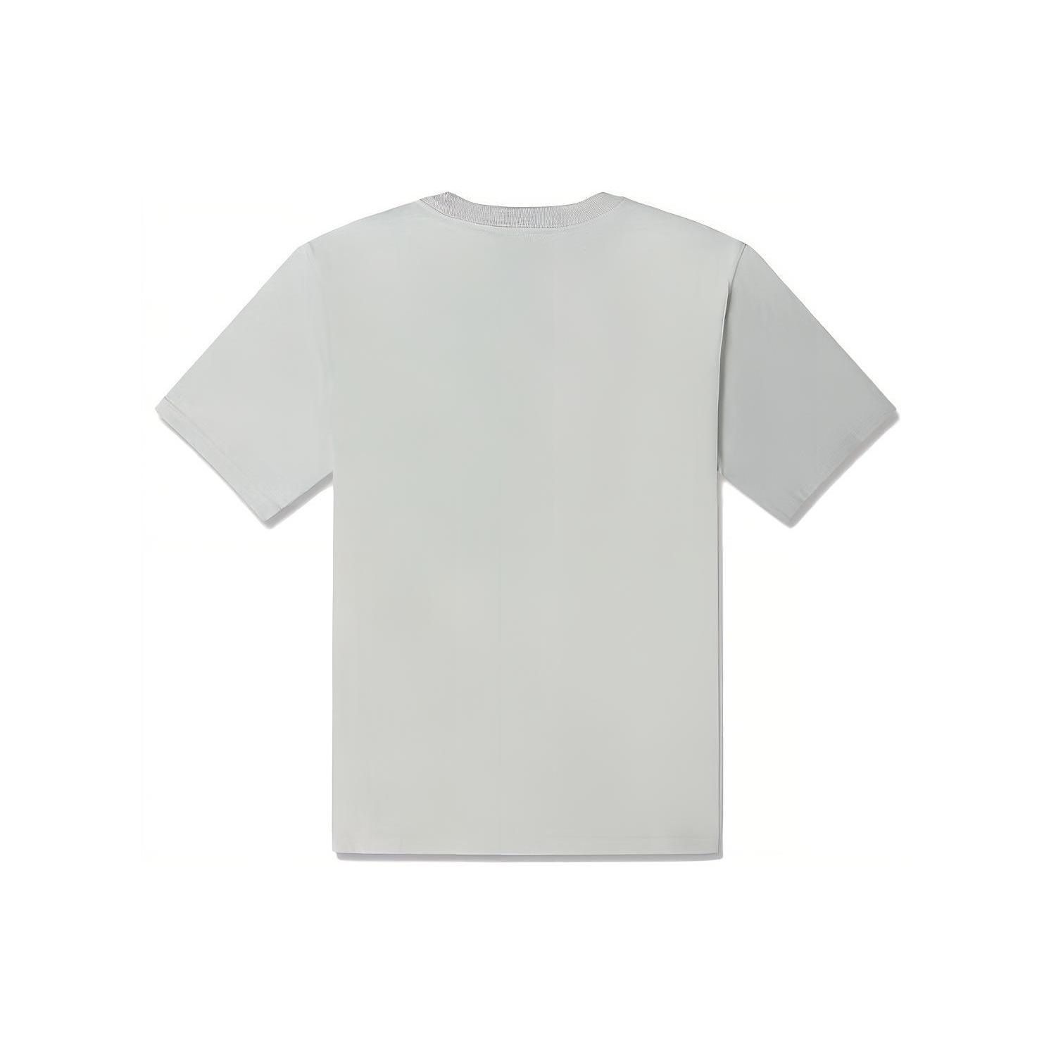 

New Converse T Shirts Unisex Gray 10023876-A18 S