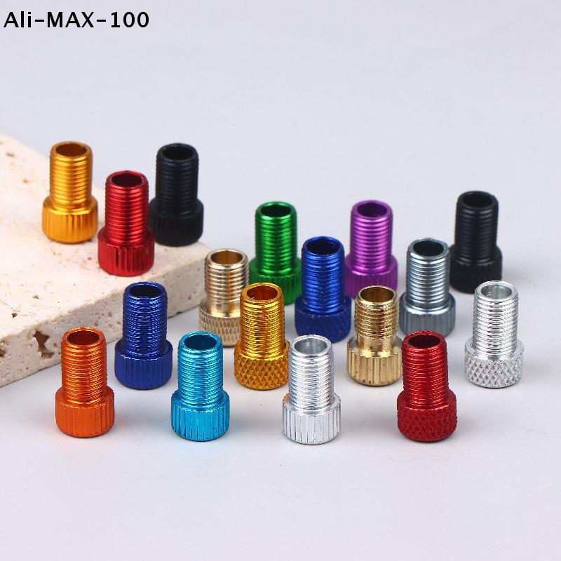 20pcs Bicycle Valve Pump Converter Adapter Presta To Schrader Convert Nozzle Inflation Adaptor F/V To A/V Bike Valve Adapter