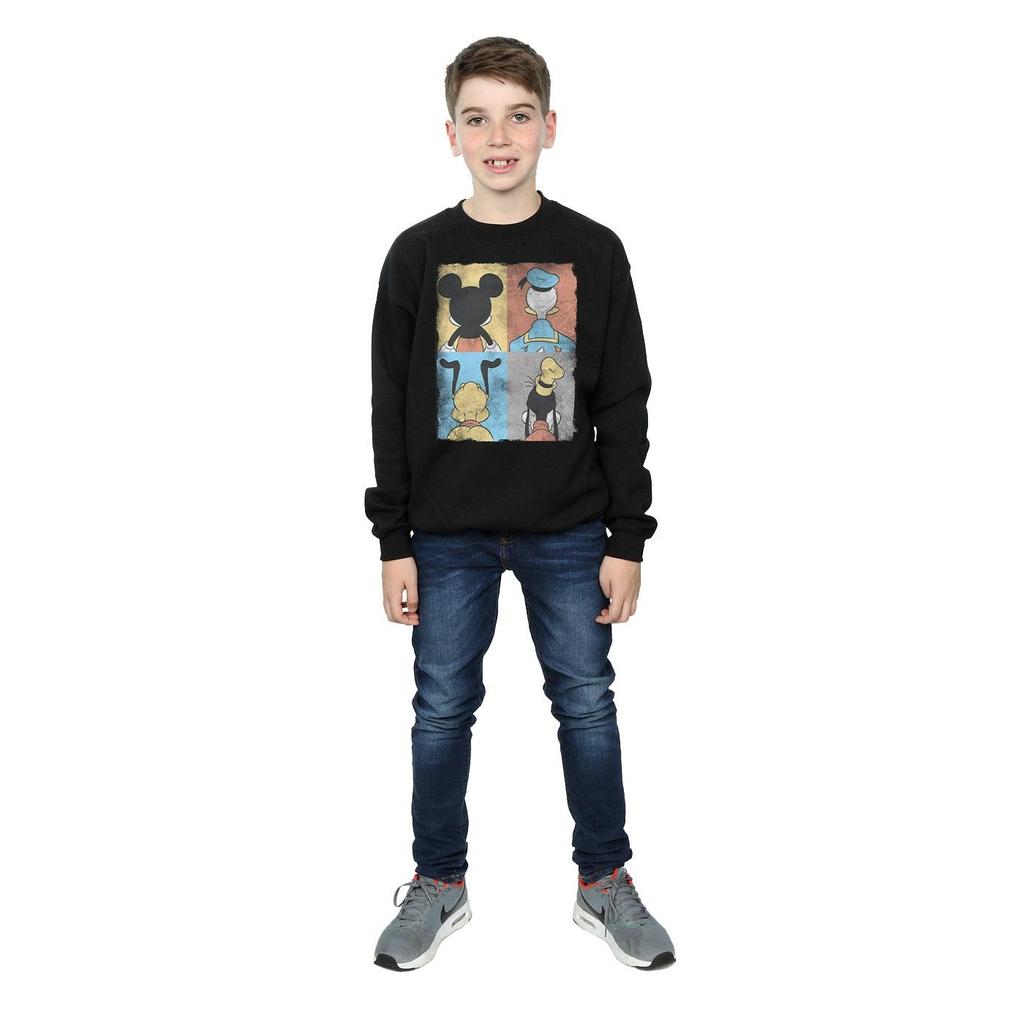 Disney Boys Mickey Mouse Four Backs Sweatshirt
