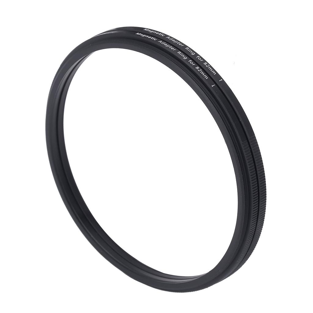 Magnetic Adapter Ring Kit 82mm‑82mm Metal Ring Adapter Convert Thread Filter to Magnetic Filter