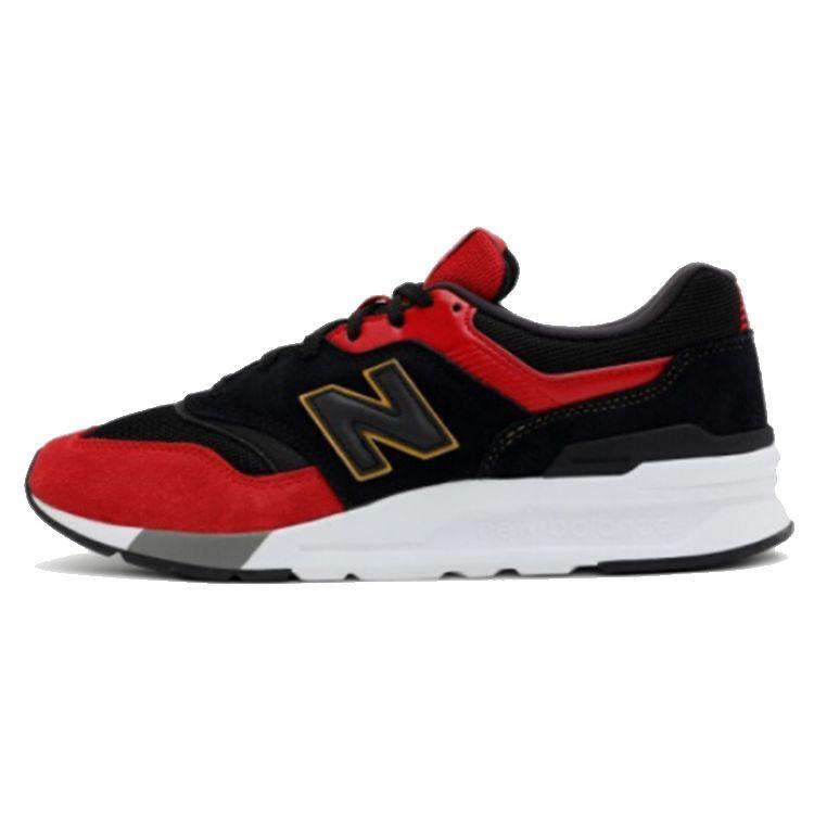 New Balance NB 997 Comfortable Retro Low-Top Casual Running Shoes Unisex sneaker Black Red CM997HFY