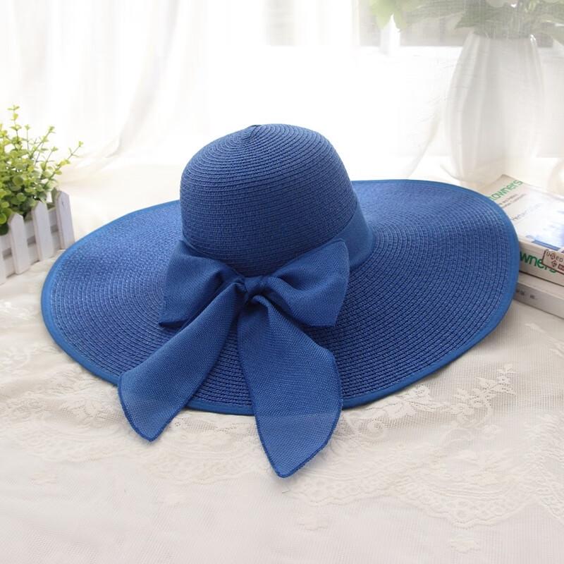 Women's Foldable Straw Sun Hat